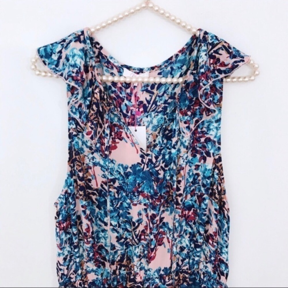 New Parker Keyhole Ruffled Dress - Picture 5 of 6